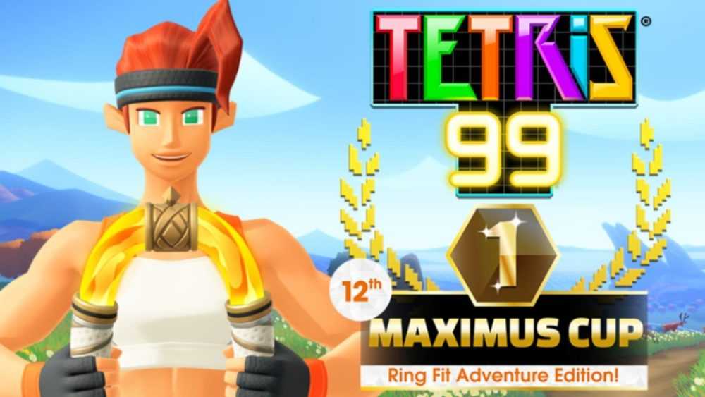 Unlock A Special Ring Fit Adventure Theme In Tetris 99's 12th Maximus Cup