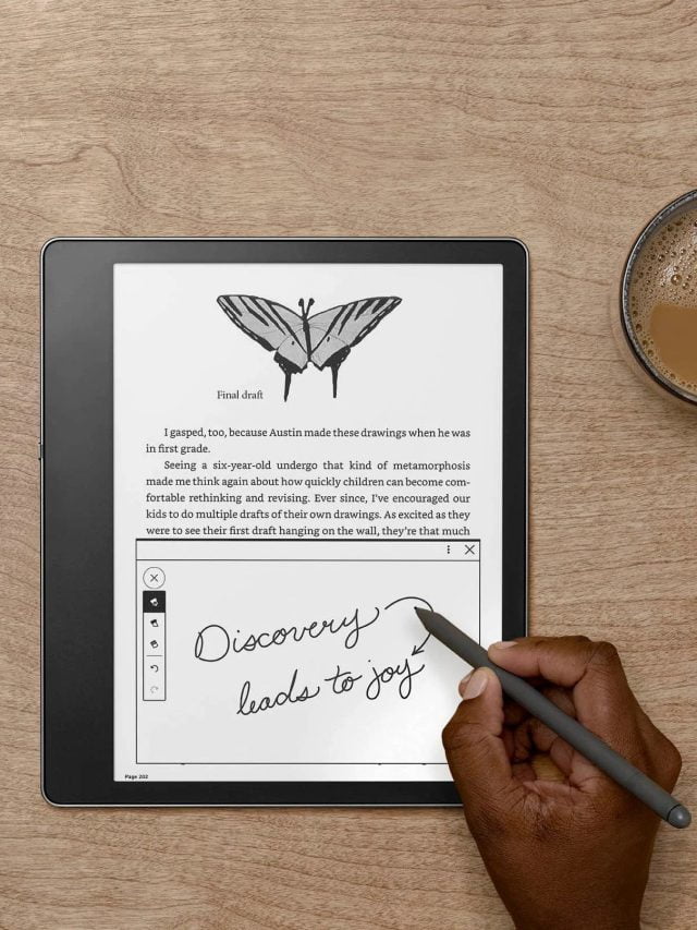 More Than Just an E-INK: Kindle Scribe You May Draw on it Too