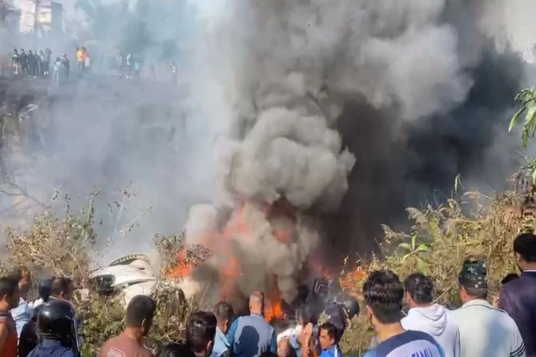 In Nepal, A Plane Crashes With 72 People on board