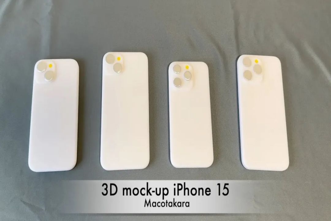 The Movie Demonstrates 3D-Printed Dummy Units of The iPhone 15 and Conducts Compatibility Tests Using iPhone 14 Cases_