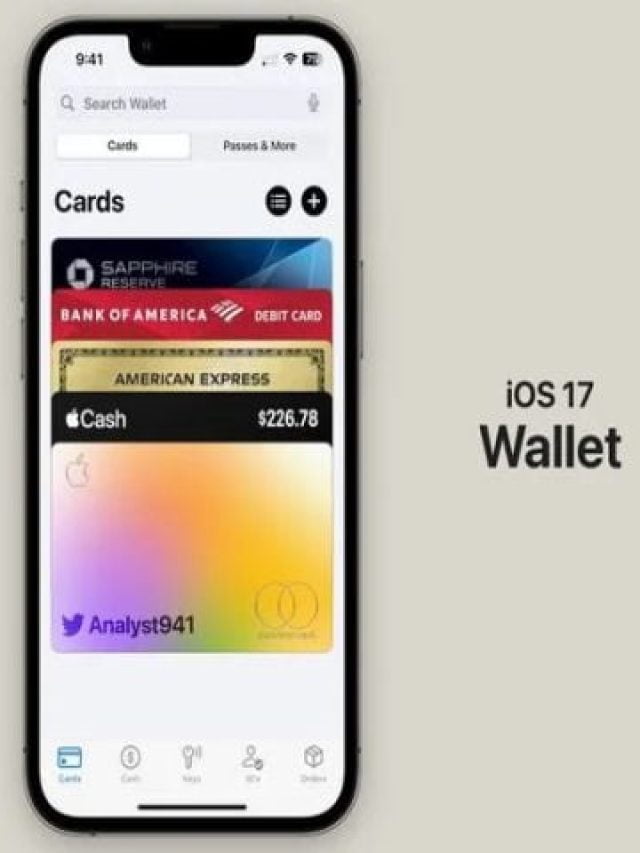Mockups of the Purportedly Redesigned Wallet and Health Apps for iOS 17 have been Released