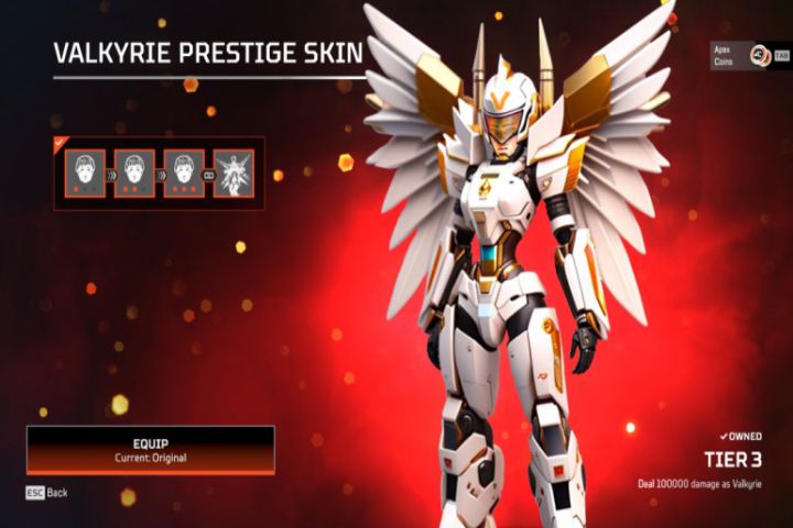 Valkyrie, The New Prestige Skin for Apex Legends, Will be Taking to The Skie s in The Near Futur e_